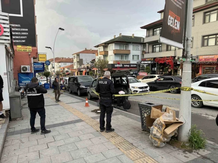 Aracına malzeme yüklerken silahlı saldırıya uğramıştı: O anlar kamerada
