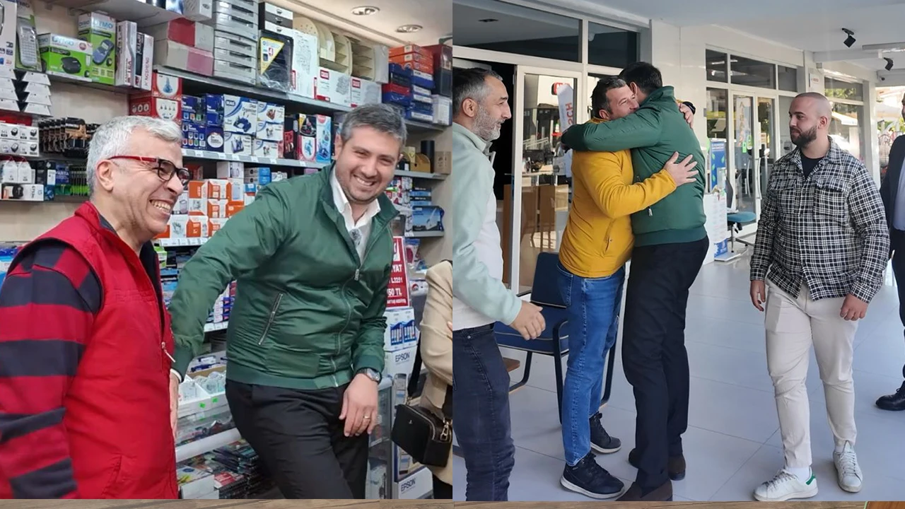 Aravi&rsquo;den 19 Mayıs Meydanı&rsquo;nda Esnaf Ziyareti