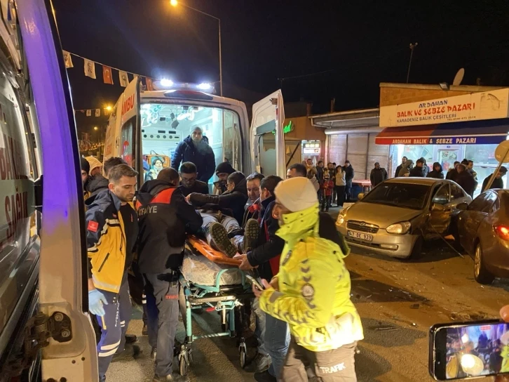 Ardahan’da trafik kazası: 4 yaralı