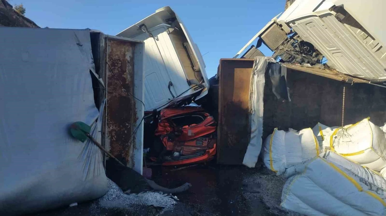 Ardahan’da zincirleme kaza
