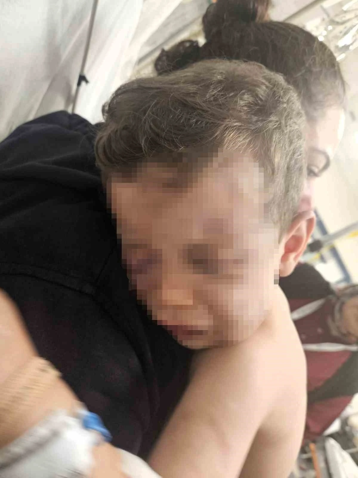 Aren bebeği hastanelik eden caniler gözaltına alındı
