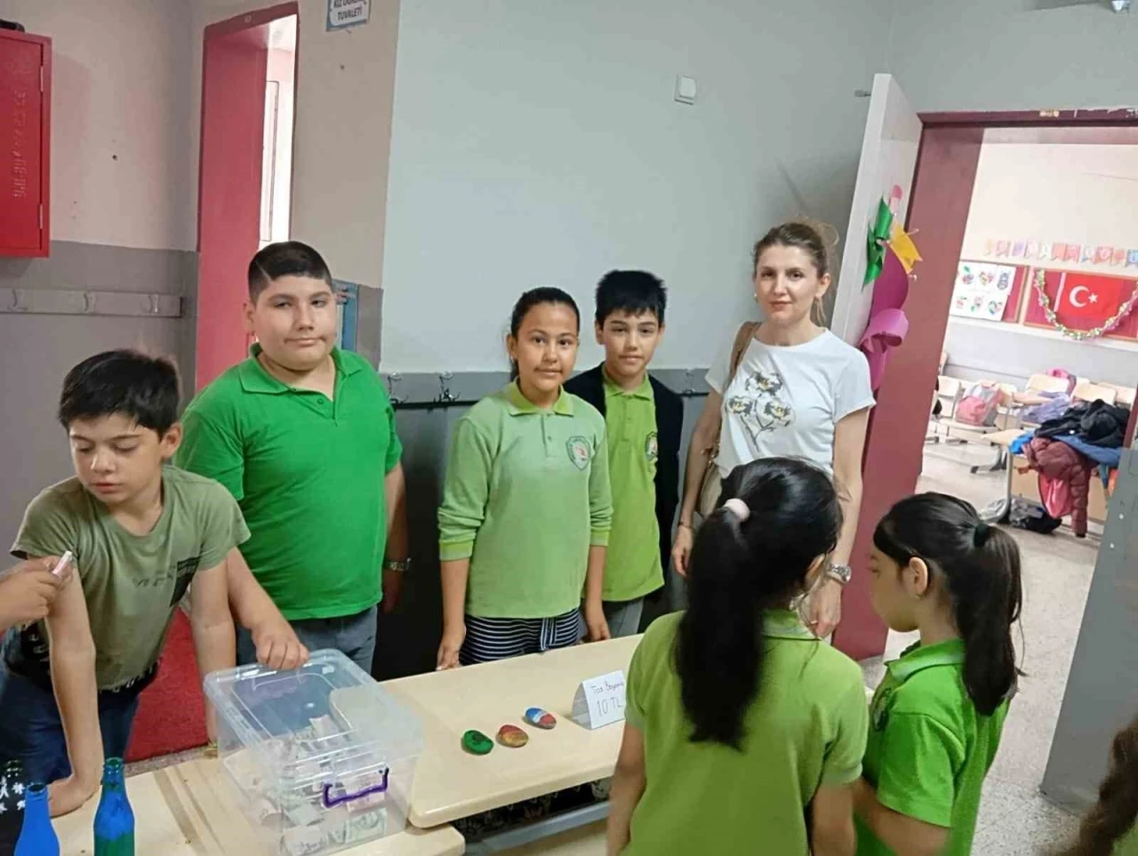 Arkadaşları minik Mert’in iyileşmesi için ele ele verdi
