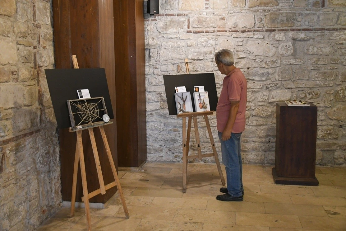 Arkeoloji ve sanat bu sergide buluştu
