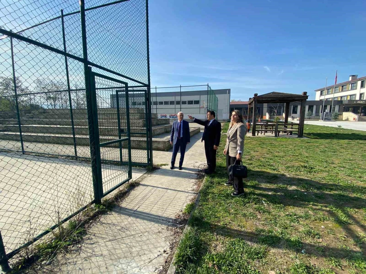 Arslantürk Spor Lisesi öğrencileriyle bir araya geldi
