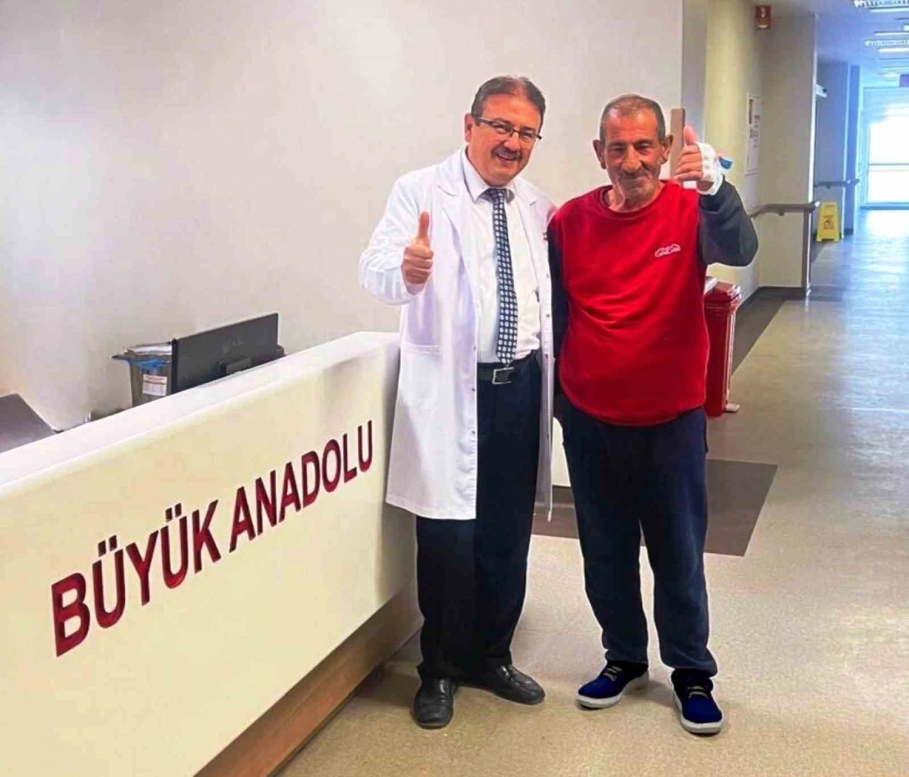 Artvinli hasta Samsun’da şifa buldu
