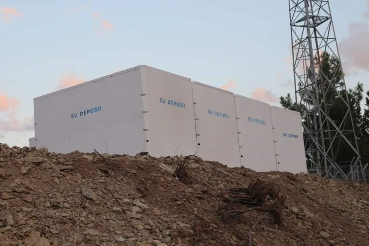 ASAT&rsquo;tan Akseki ve İbradı&rsquo;ya yeni su deposu
