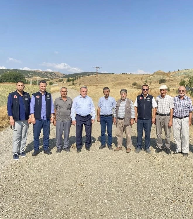 Asfalt çalışmalarına yerinde denetim
