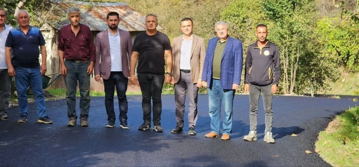 Asfaltlama &ccedil;alışmaları aralıksız s&uuml;r&uuml;yor
