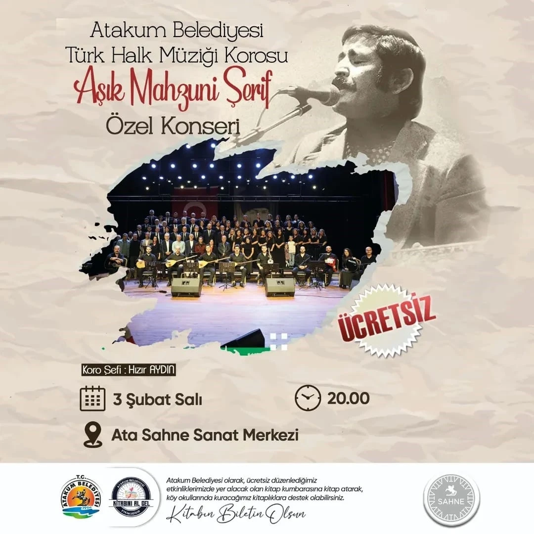 Aşık Mahzuni Şerif, Atakum&rsquo;da anılacak
