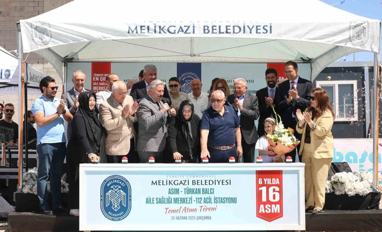 Asım - Türkan Balcı ASM ve 112 Acil İstasyonu’nun temeli atıldı
