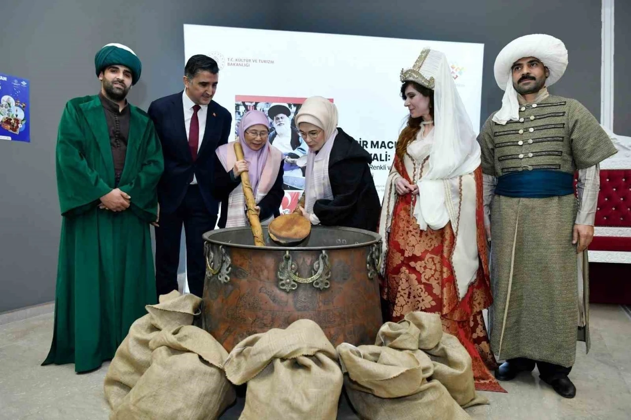 Asırlık mesir geleneği lider eşlerinin katılımıyla yaşatıldı
