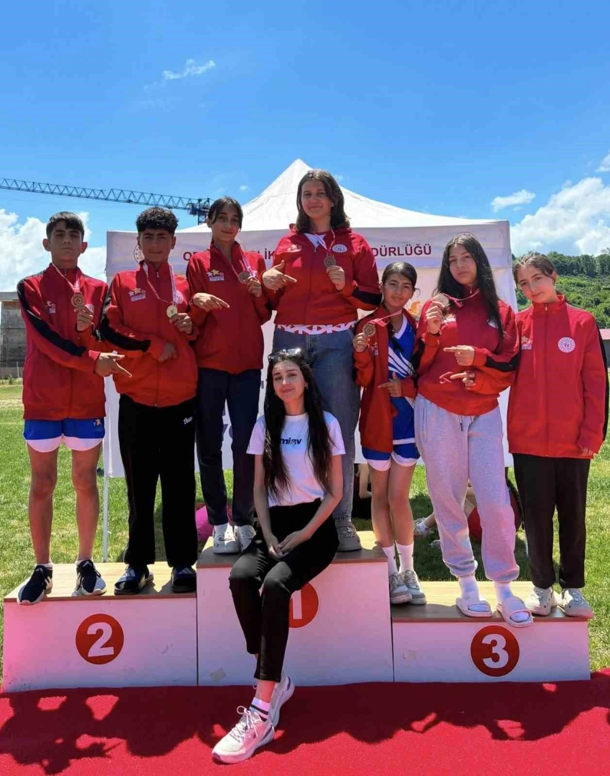 Aşkaleli sporcular Ordu&rsquo;da T&uuml;rkiye yarı finallerine y&uuml;kseldi
