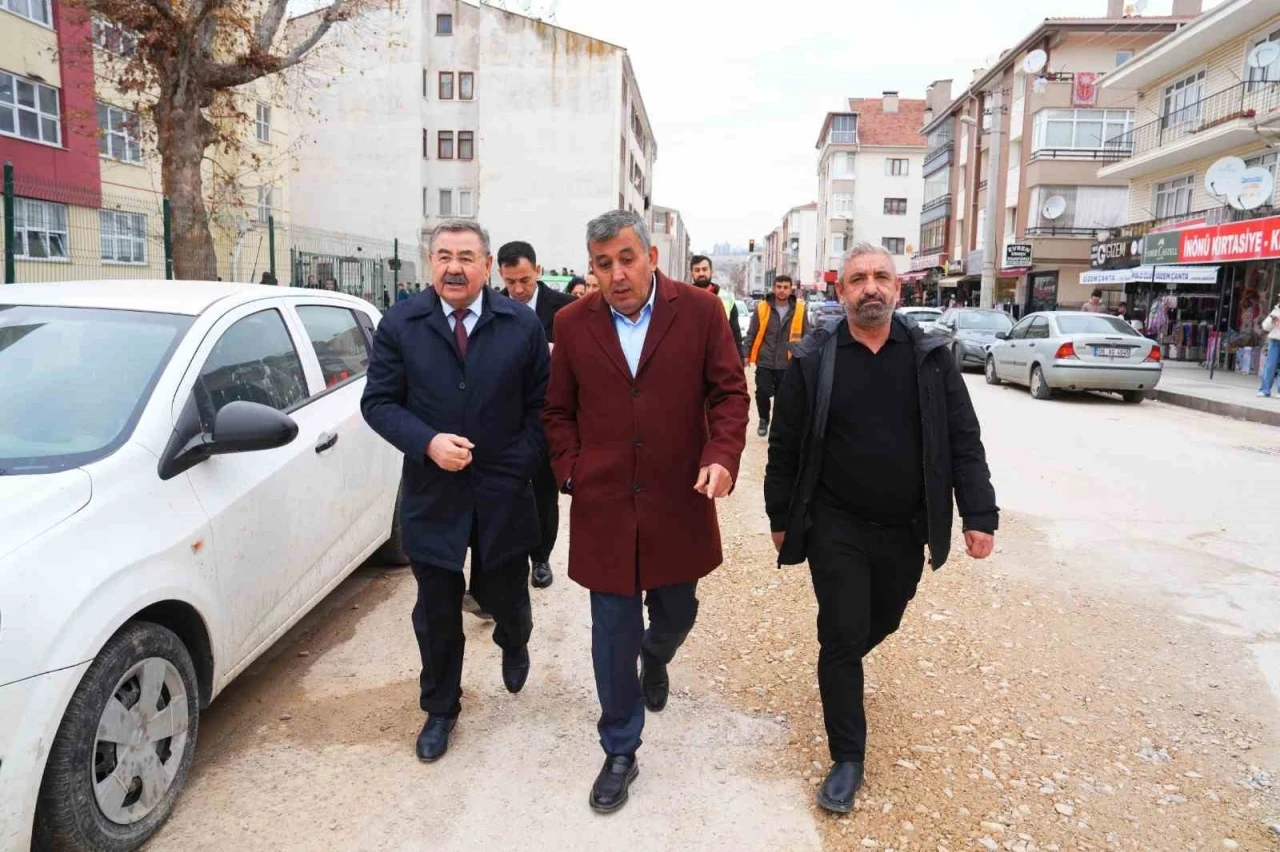 ASKİ ve Gölbaşı Belediyesi’nden Cemal Gürsel Caddesi’nde altyapı seferberliği

