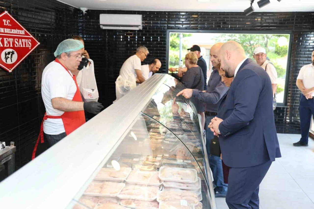 Atakum’a yeni halk et satış noktası
