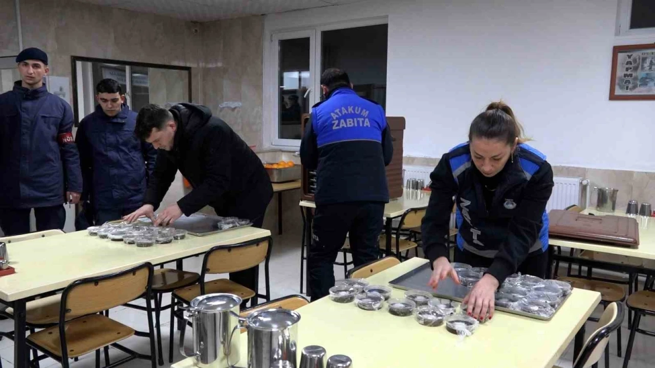 Atakum Belediyesinden yeni yıl ikramı
