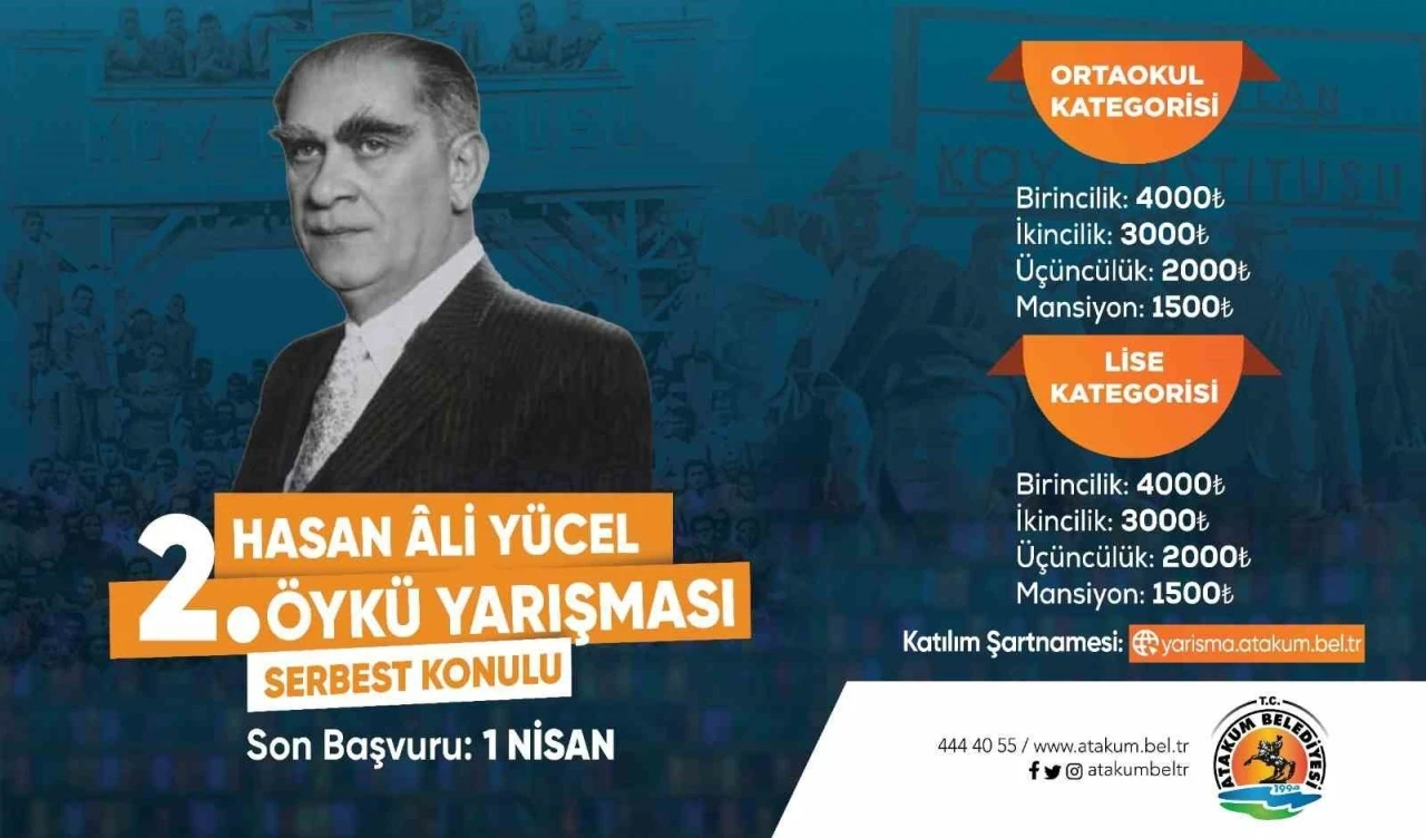 Atakum&rsquo;da ikinci Hasan Ali Y&uuml;cel &Ouml;yk&uuml; Yarışması
