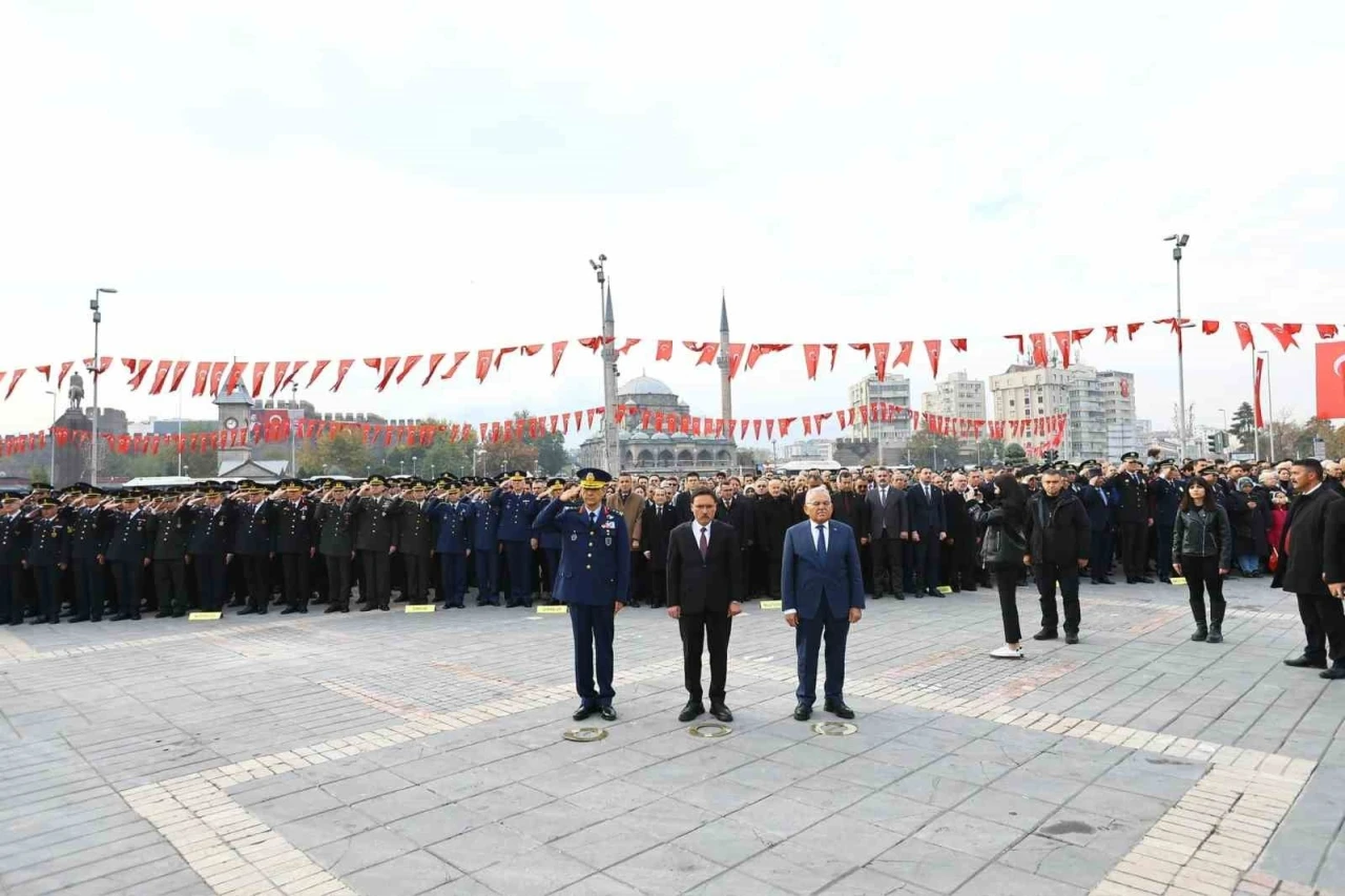 Atatürk, Kayseri’de törenle anıldı