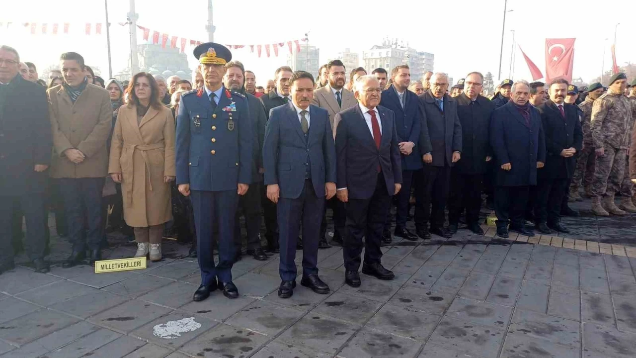 Atat&uuml;rk&rsquo;&uuml;n Kayseri&rsquo;ye gelişinin 106. yıl d&ouml;n&uuml;m&uuml; kutlandı
