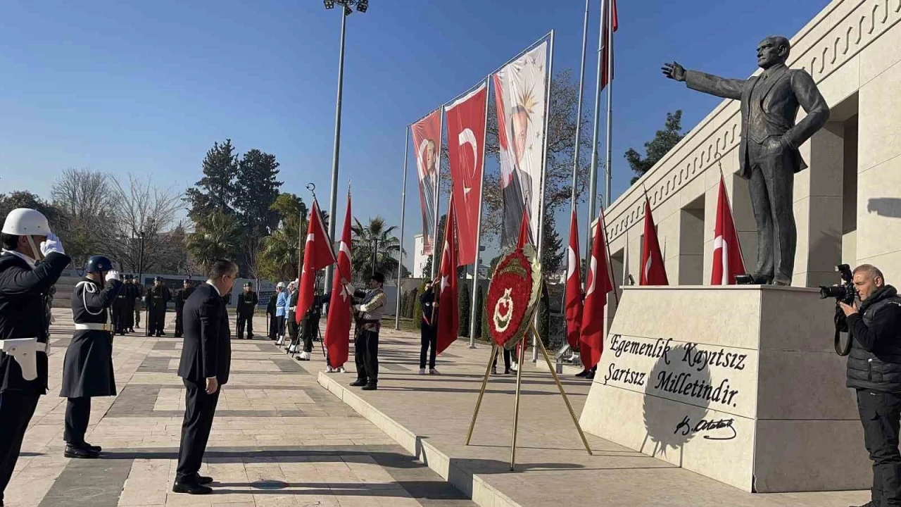 Atat&uuml;rk&rsquo;&uuml;n Osmaniye&rsquo;ye gelişinin 101&rsquo;inci yıl d&ouml;n&uuml;m&uuml; kutlandı
