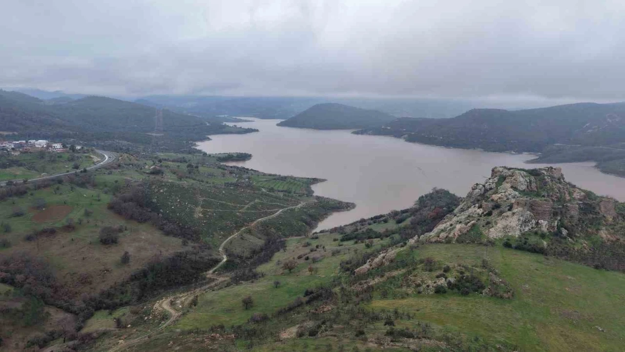 Atikhisar Barajı&rsquo;nda doluluk oranı y&uuml;zde 75&rsquo;e ulaştı
