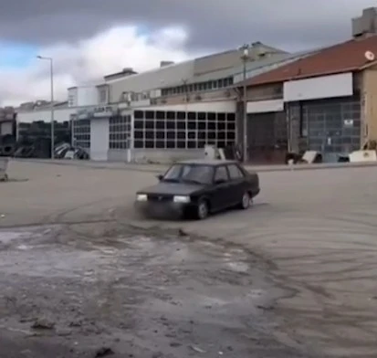 Attığı drift sosyal medyaya d&uuml;şt&uuml; 46 bin TL ceza yedi
