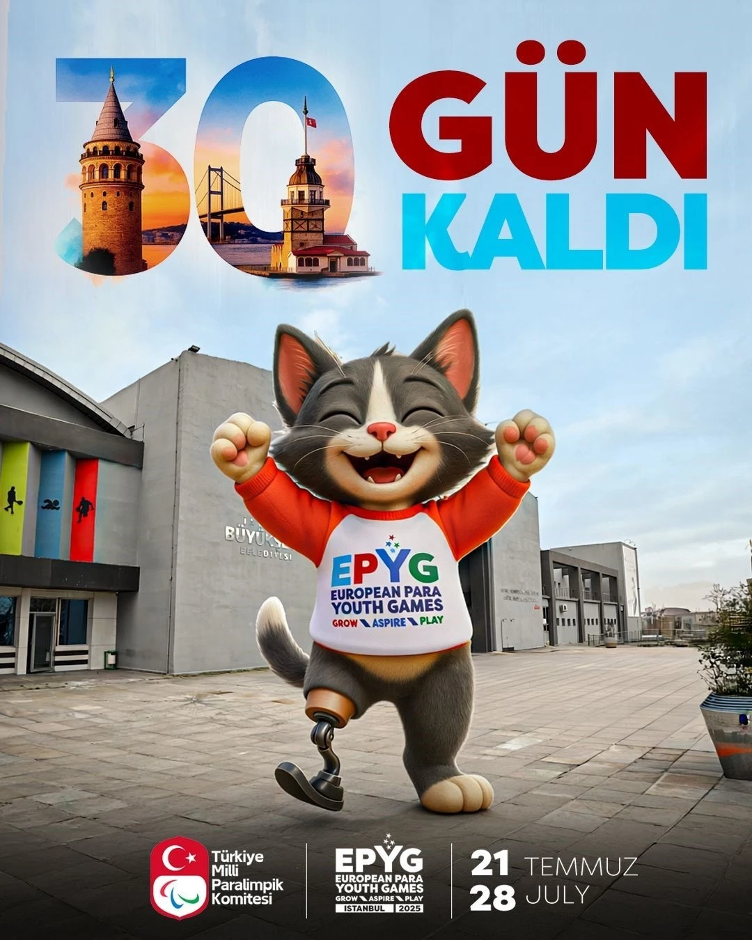 Avrupa Para Gençlik Oyunları, en yüksek katılımla İstanbul’da düzenlenecek

