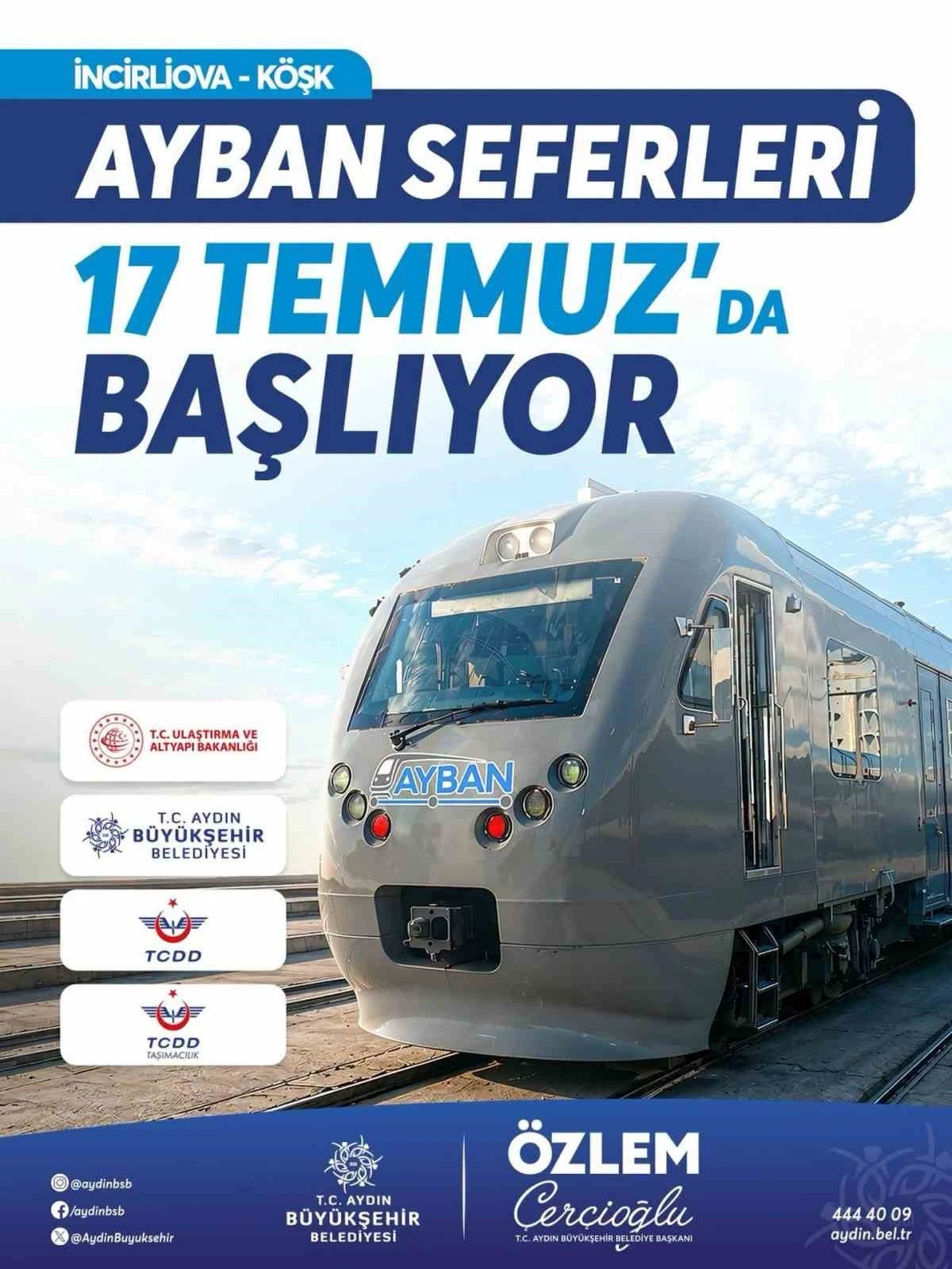 AYBAN, 17 Temmuz&rsquo;da ilk seferine &ccedil;ıkıyor
