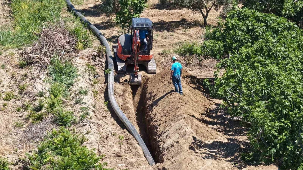 Aydın B&uuml;y&uuml;kşehir&rsquo;den Buharkent&rsquo;e altyapı yatırımı
