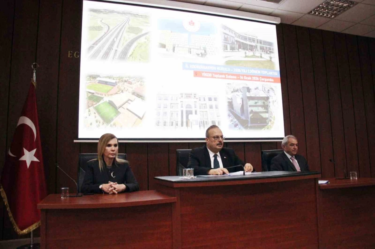 Aydın&rsquo;da 2026 yılının ilk İl Koordinasyon Kurulu toplantısı yapıldı
