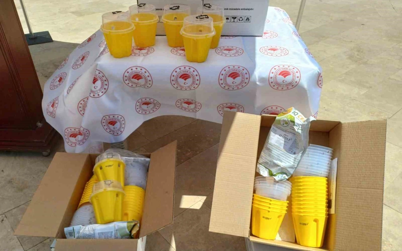Aydın&rsquo;da biyoteknik m&uuml;cadeleye 13 bin tuzak desteği
