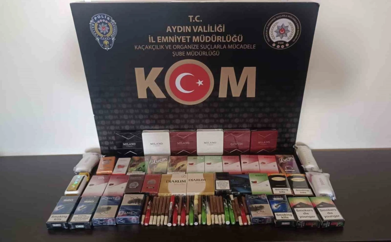Aydın’da KOM ekipleri kaçakçılığa geçit vermiyor
