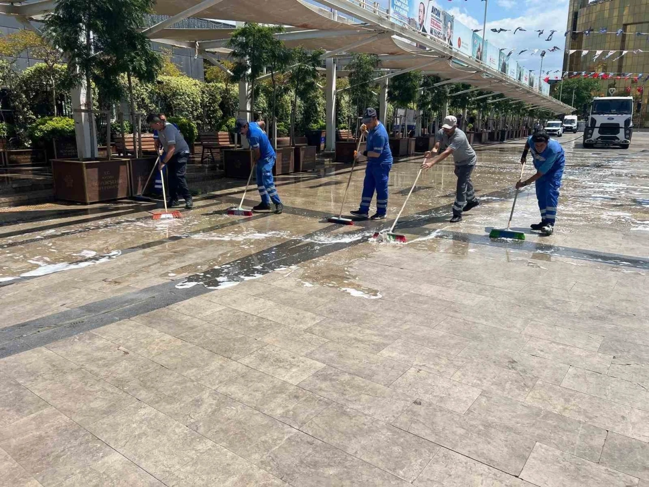 Aydın&rsquo;da Kurban Bayramı &ouml;ncesi temizlik seferberliği
