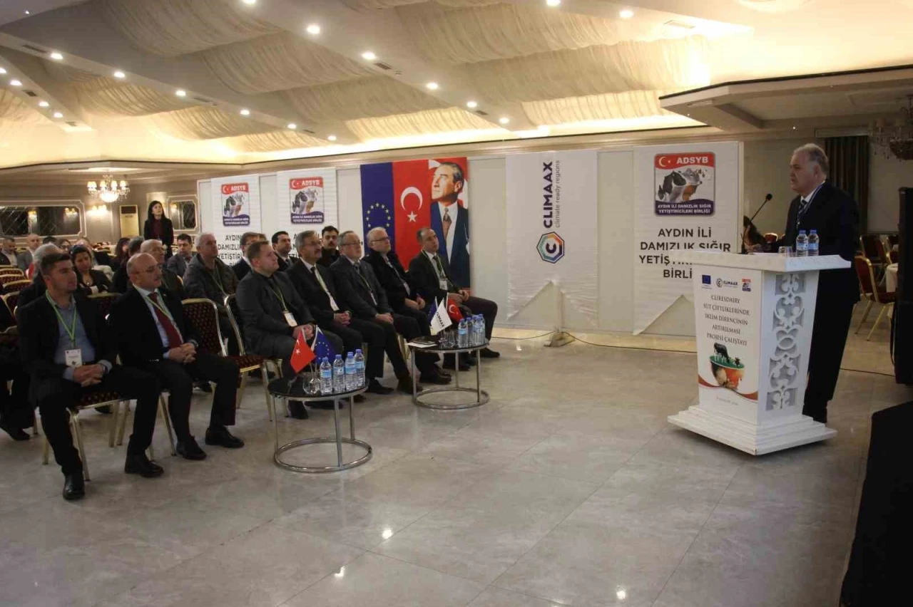 Aydın&rsquo;da s&uuml;t &ccedil;iftlikleri i&ccedil;in iklim dayanıklılığı masaya yatırıldı
