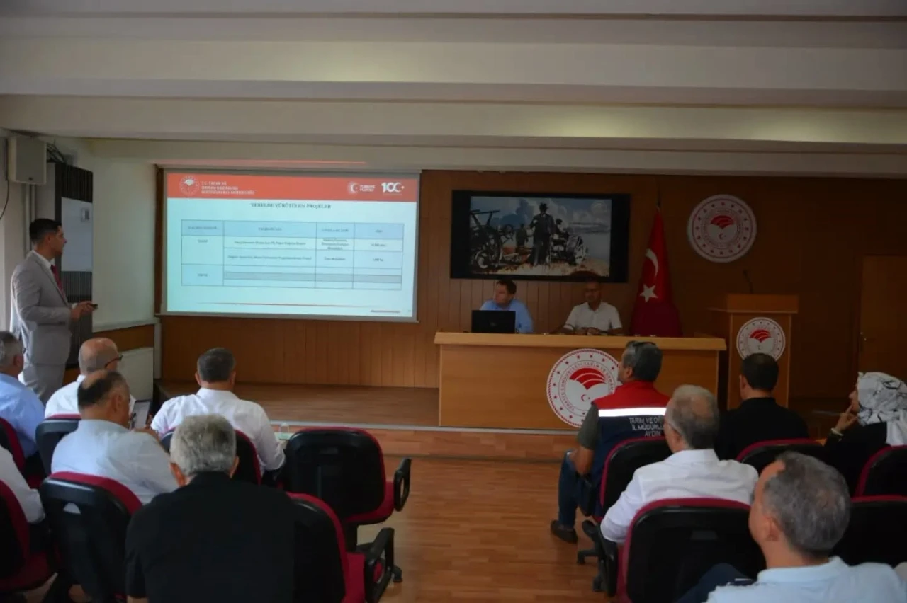 Aydın&rsquo;da tarım faaliyetleri masaya yatırıldı
