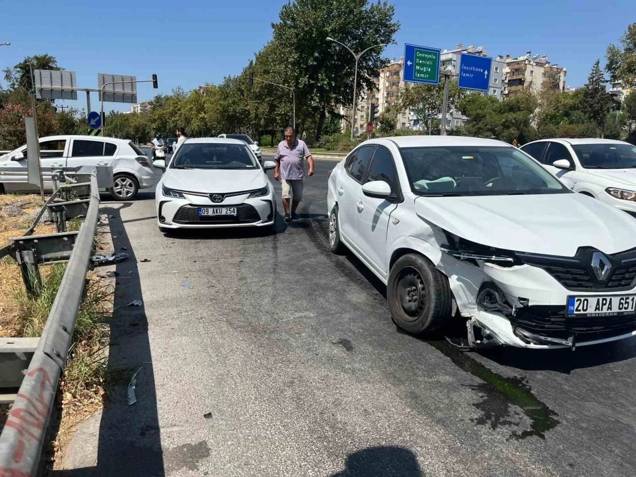 Aydın’da trafik kazası: 1 yaralı