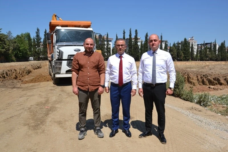 Aydın&rsquo;ın yeni adliye sarayında &ccedil;alışmalar hız kesmeden s&uuml;r&uuml;yor
