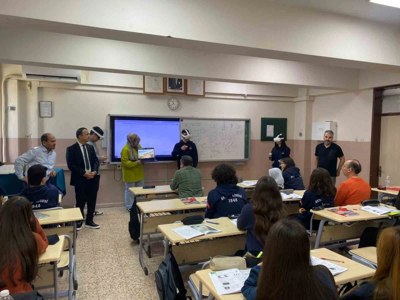 Aydın Lisesi&rsquo;nde sanal ger&ccedil;eklik d&ouml;nemi başladı
