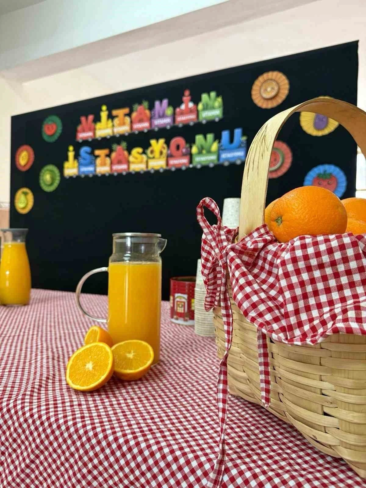 Aydıntepe&rsquo;de &ouml;ğrencilere &lsquo;Vitamin İstasyonu&rsquo; etkinliği
