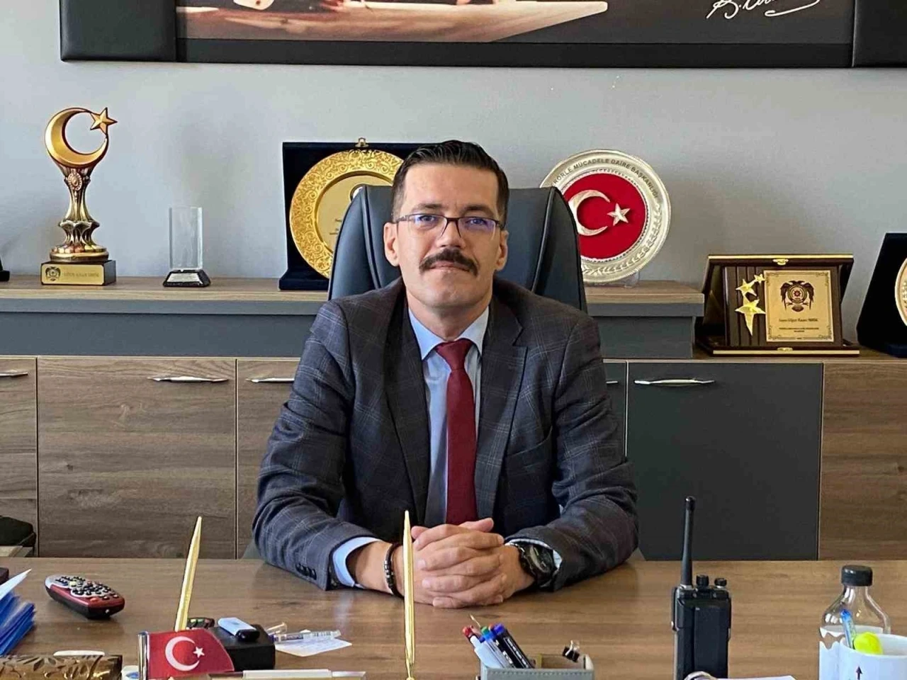 Ayvalık’ta Emniyet Müdürü Uğur Kaan İbrik görevine başladı
