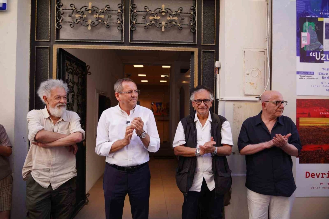 Ayvalık&rsquo;ta k&uuml;resel ve &ccedil;ağdaş k&uuml;lt&uuml;r sanat a&ccedil;ılımı başladı

