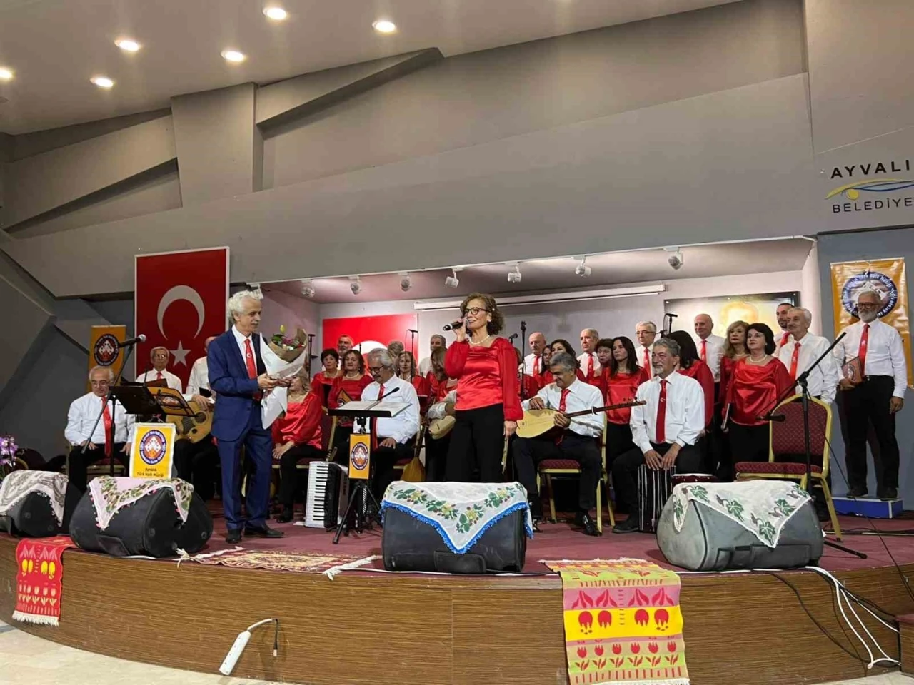 Ayvalık&rsquo;ta "T&uuml;rk&uuml;lerle Kurtuluş Destanı" konseri
