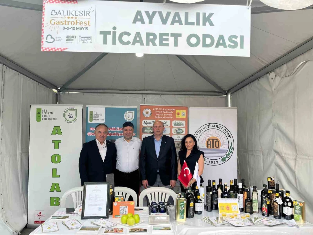 Ayvalık zeytinyağı, Balıkesir Gastrofest&rsquo;in yıldızı oldu
