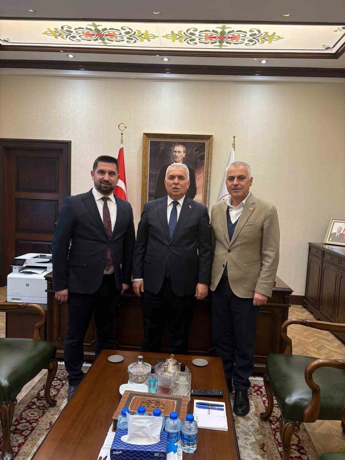 Aziz Yıldırım İGM Başkanı Ko&ccedil;&rsquo;u ağırladı
