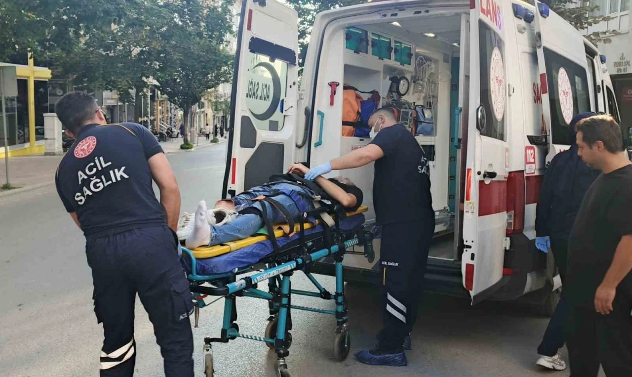 Bafra&rsquo;da trafik kazası: 1 yaralı

