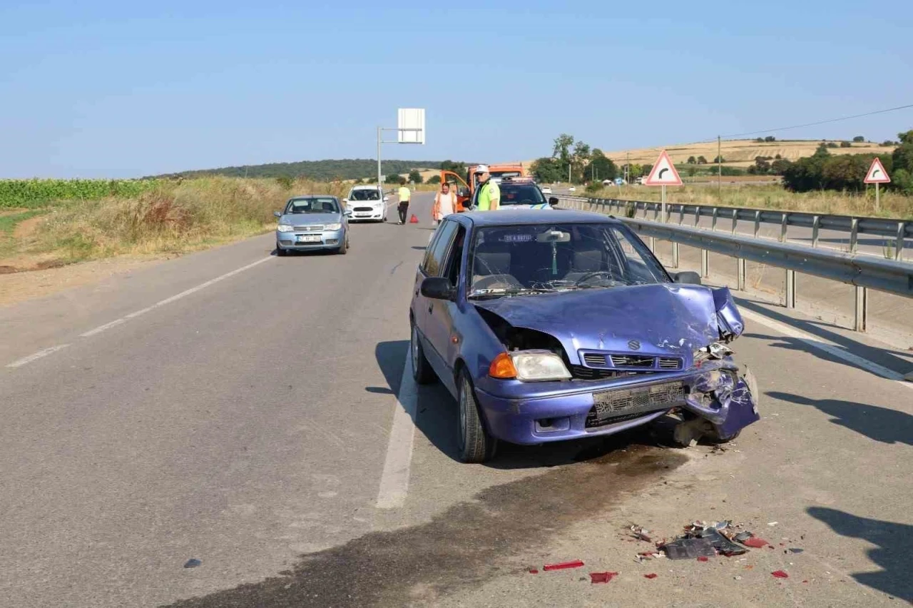 Bafra’da trafik kazası: 4 yaralı
