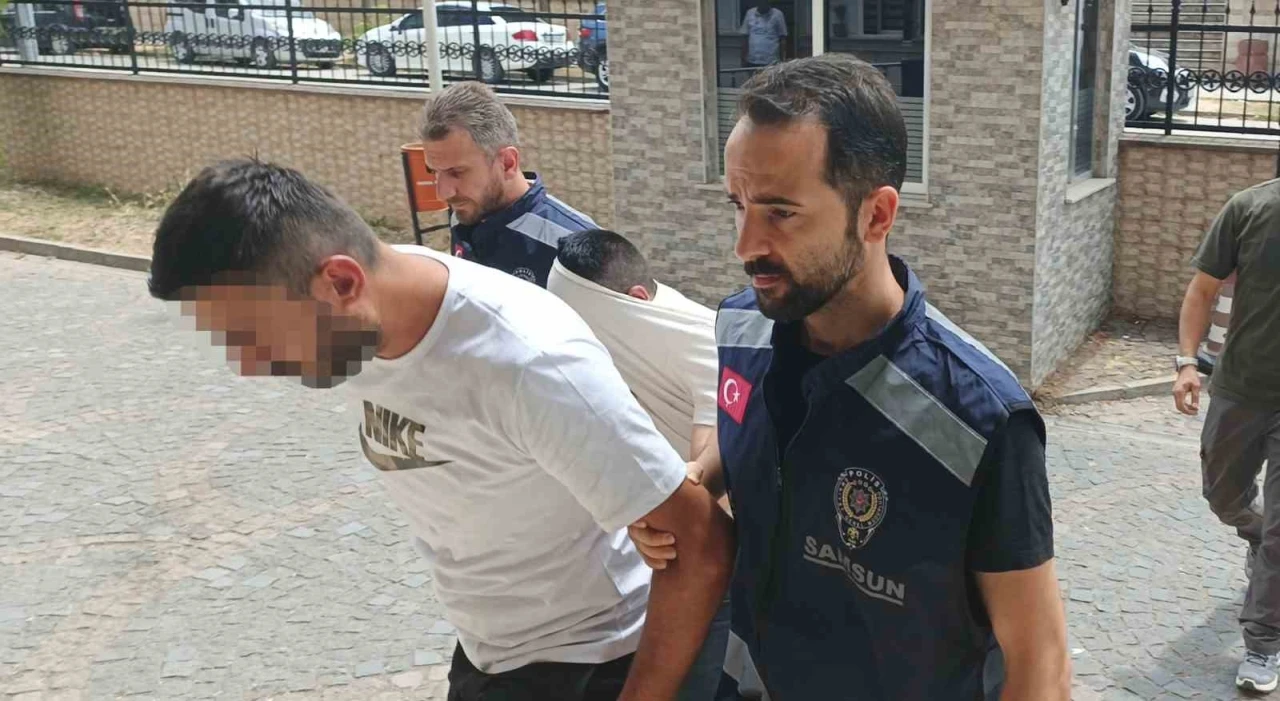 Bafra&rsquo;da uyuşturucu operasyonlarına 2 tutuklama
