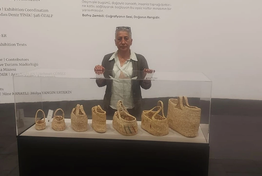Bafra zembilleri göz kamaştırdı
