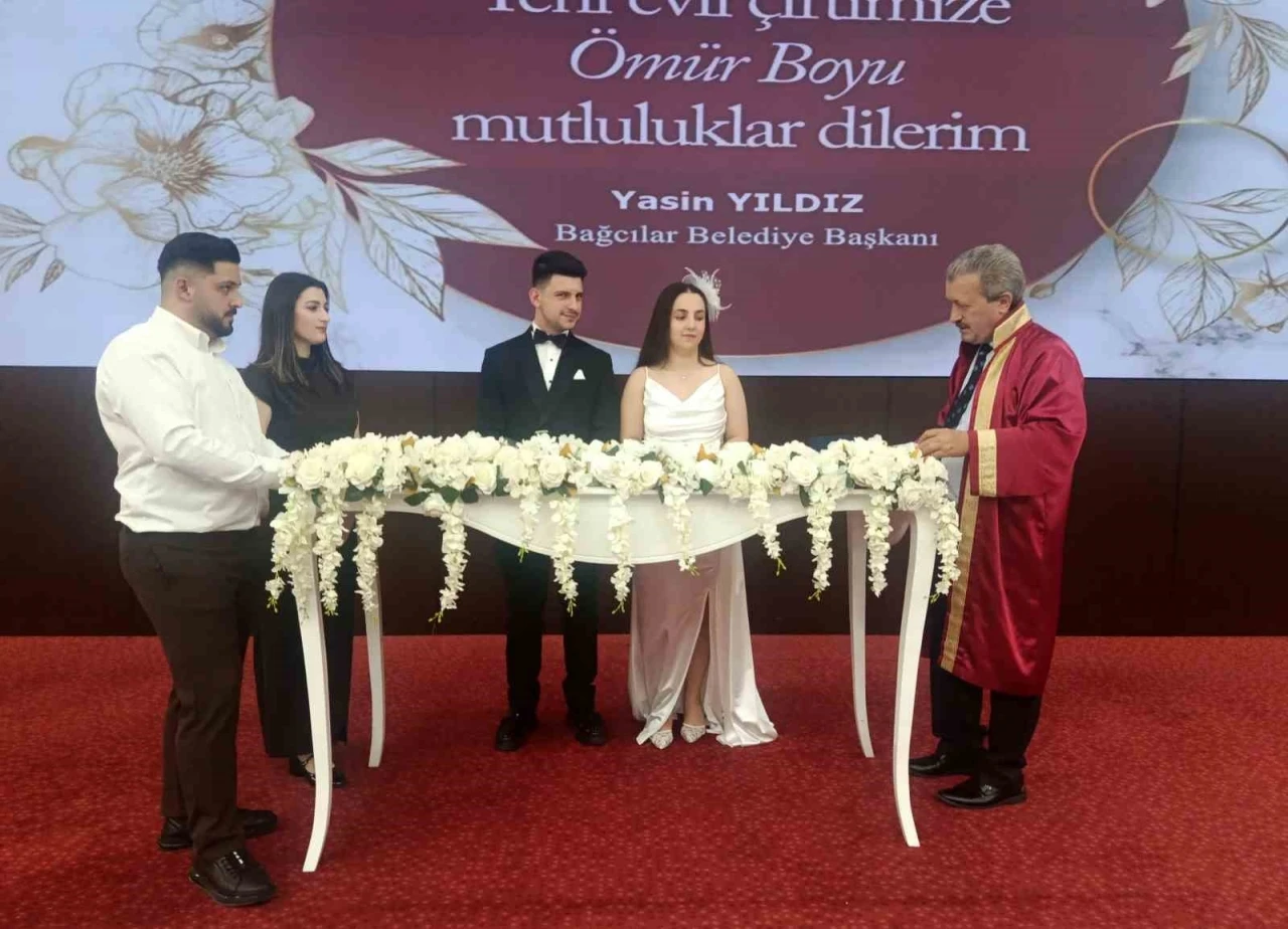 Bağcılar&rsquo;da nikah salonlarında 06.06.2026 yoğunluğu
