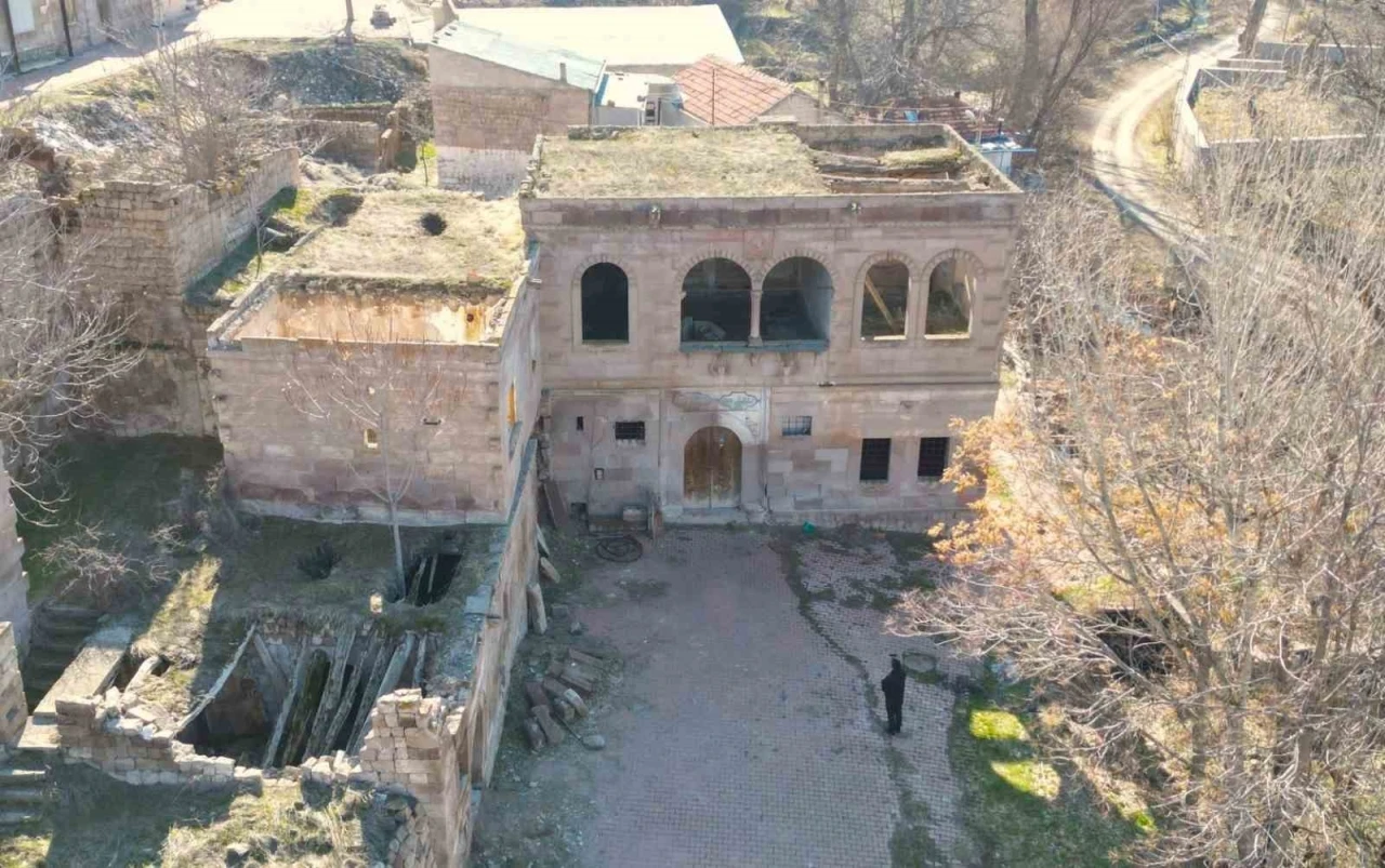 Bağpınar’daki tarihi konak için çalışmalar başladı
