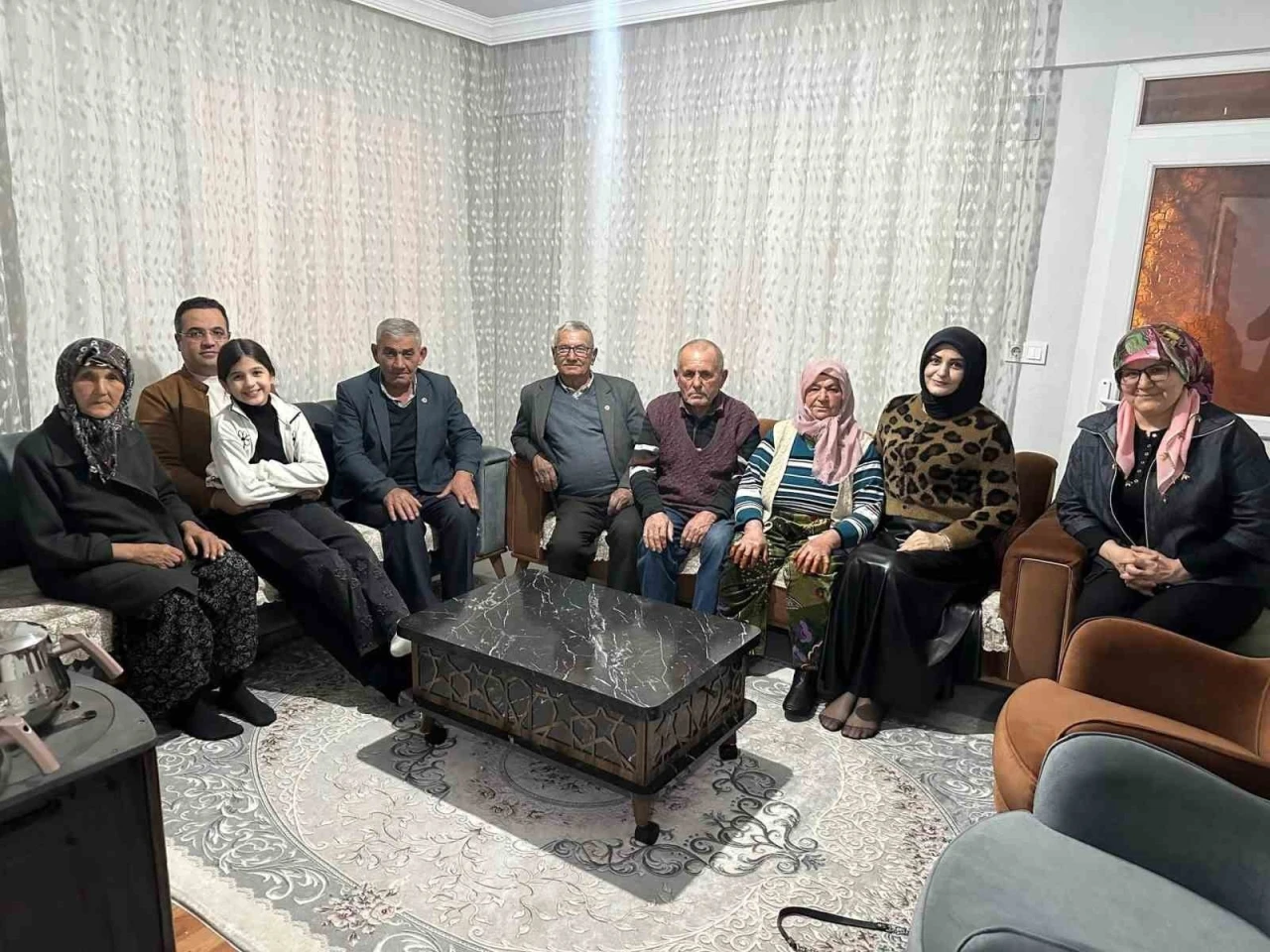 Bahadırlar&rsquo;da duygu dolu ziyaret
